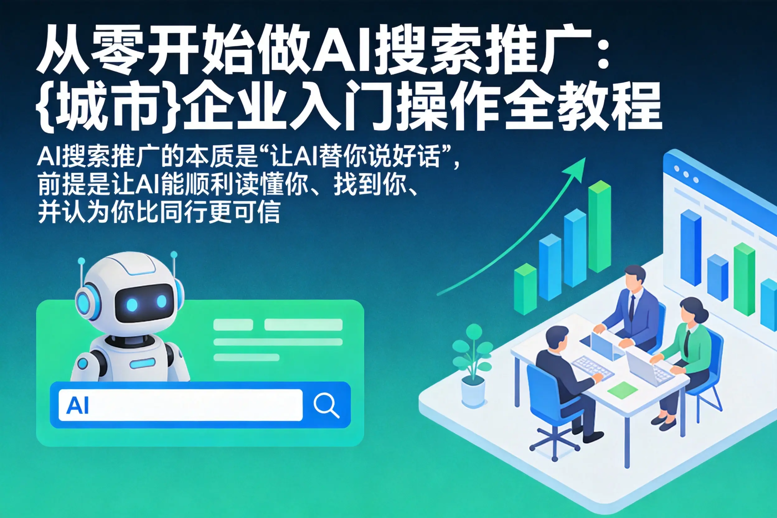从零开始做AI搜索推广：惠州企业入门操作全教程