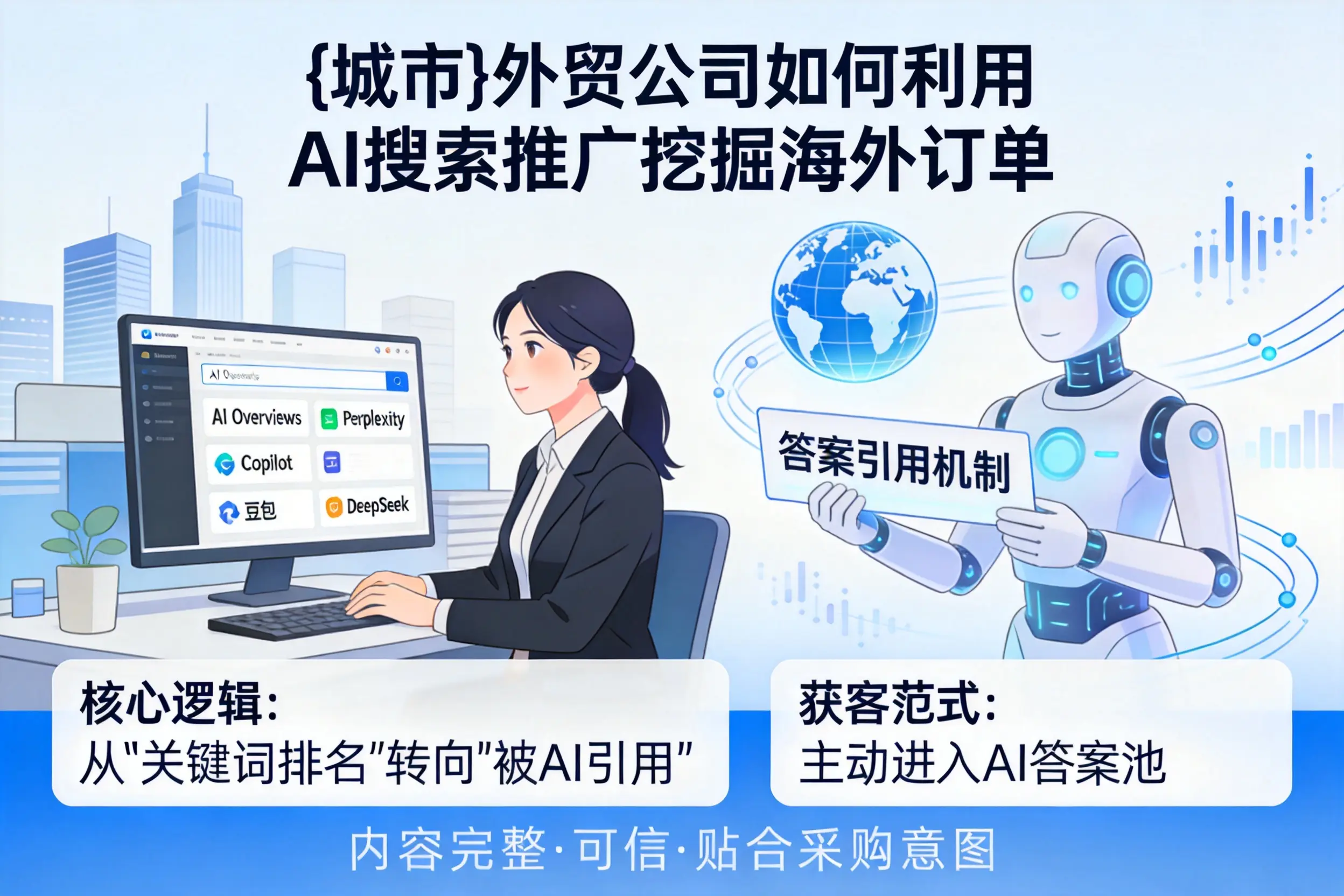 惠州外贸公司如何利用AI搜索推广挖掘海外订单
