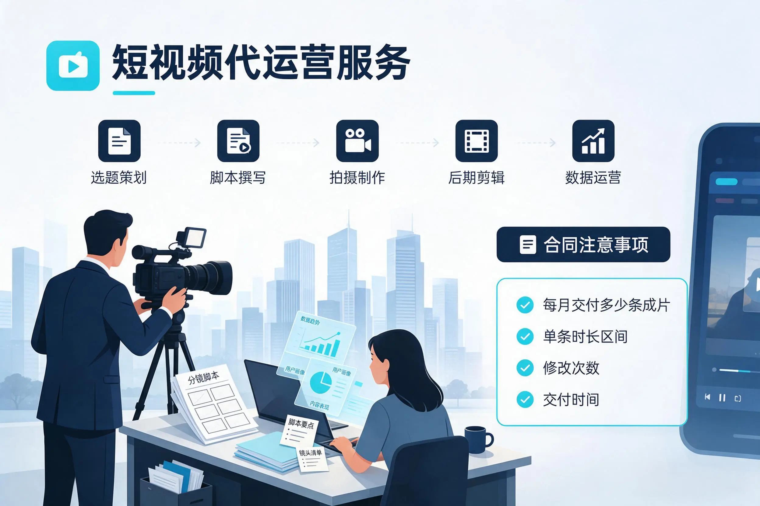 短视频代运营包含哪些服务？惠州企业常见问题科普