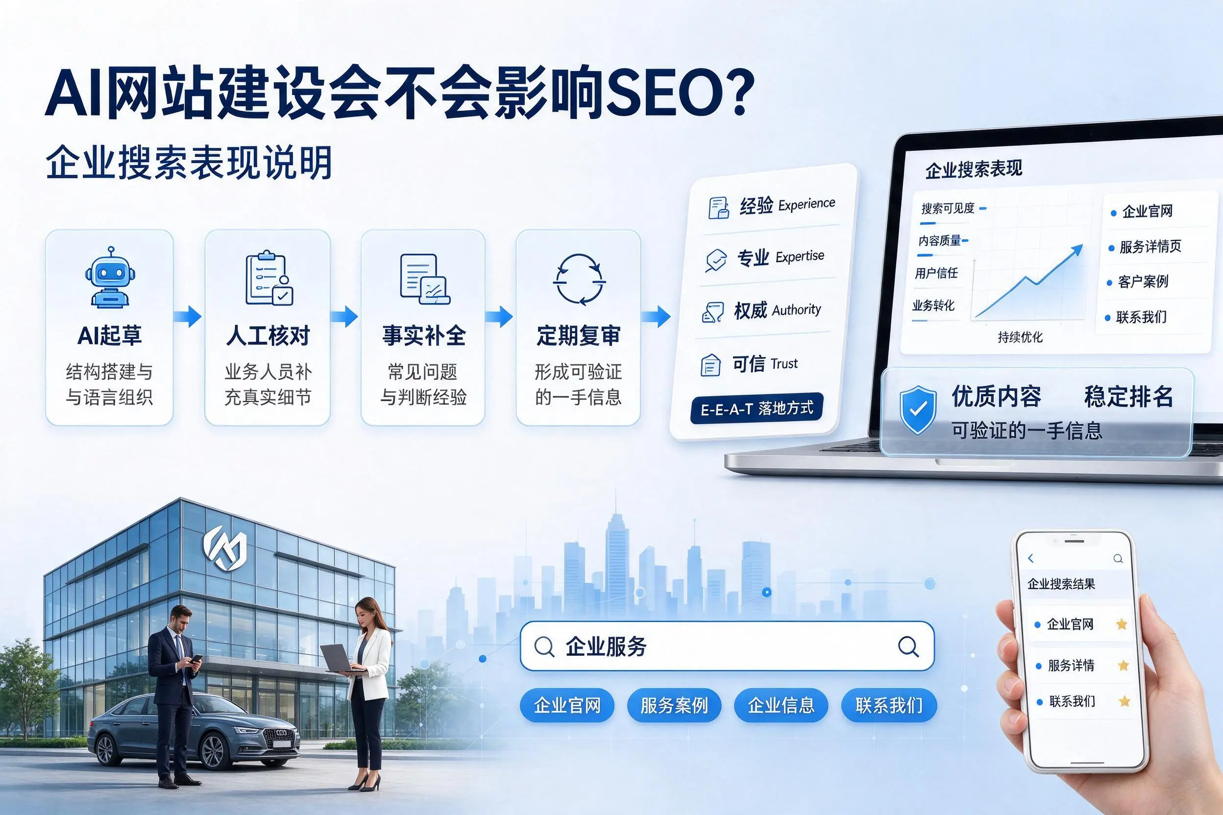 AI网站建设会不会影响SEO?惠州企业搜索表现说明